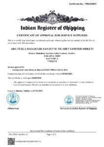 IRS Klas Certificate